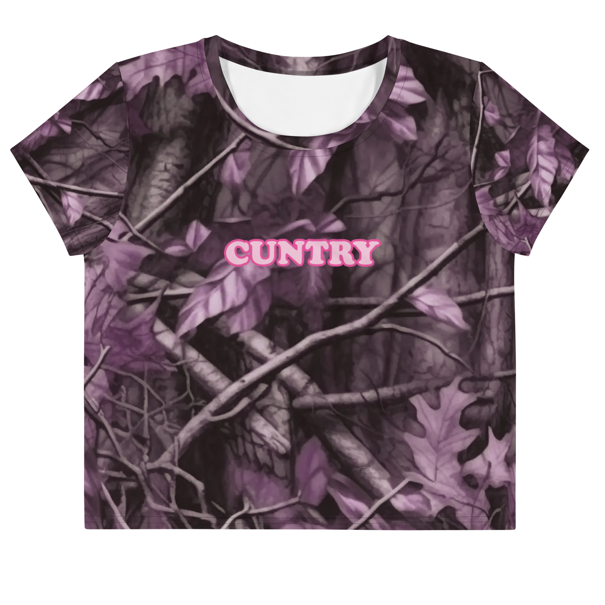 Cuntry Crop Top Camo