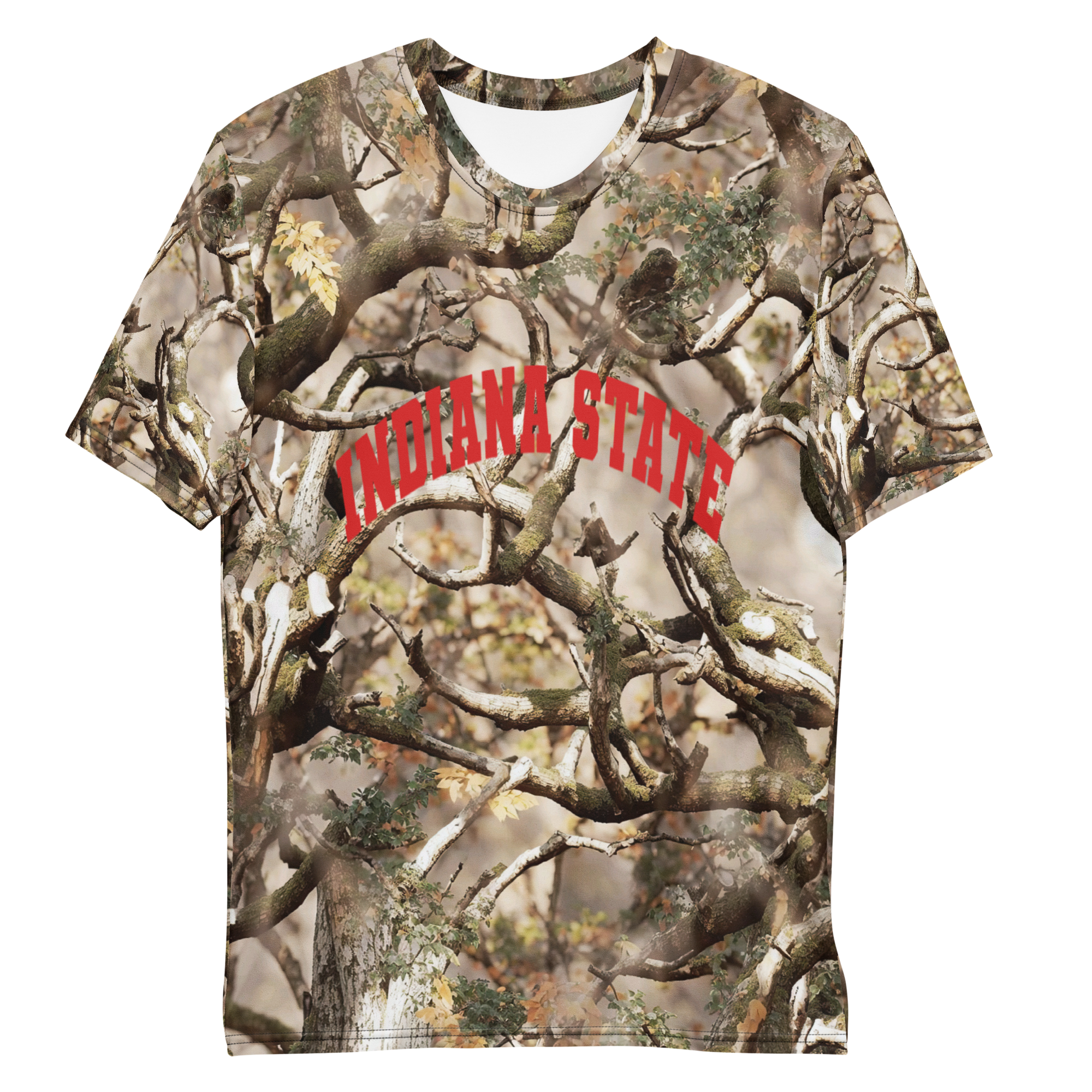 Indiana State Light Camo Tee