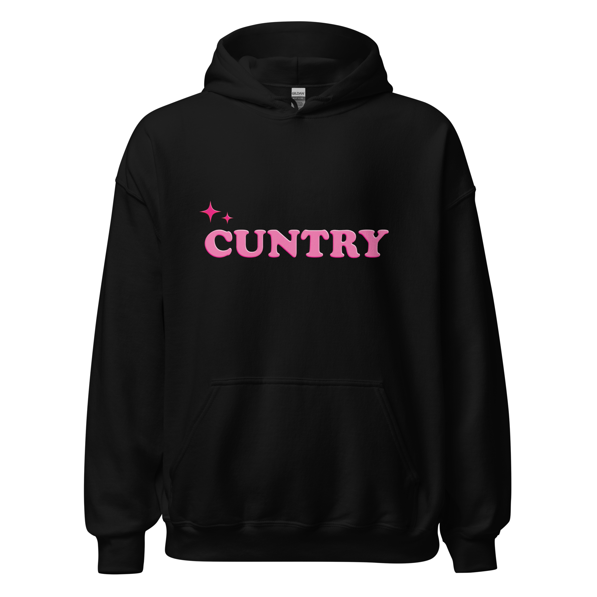 Cuntry Hoodie Black